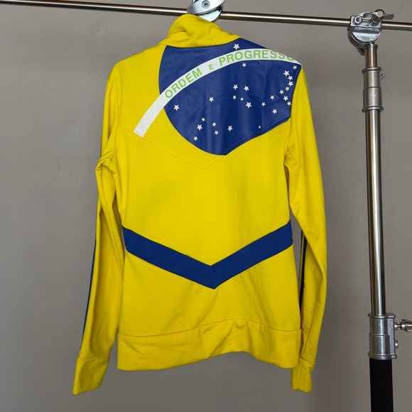 Vintage Adidas Brasil Ordem e Progresso Full Zip Track Jacket - Picture 8 of 12